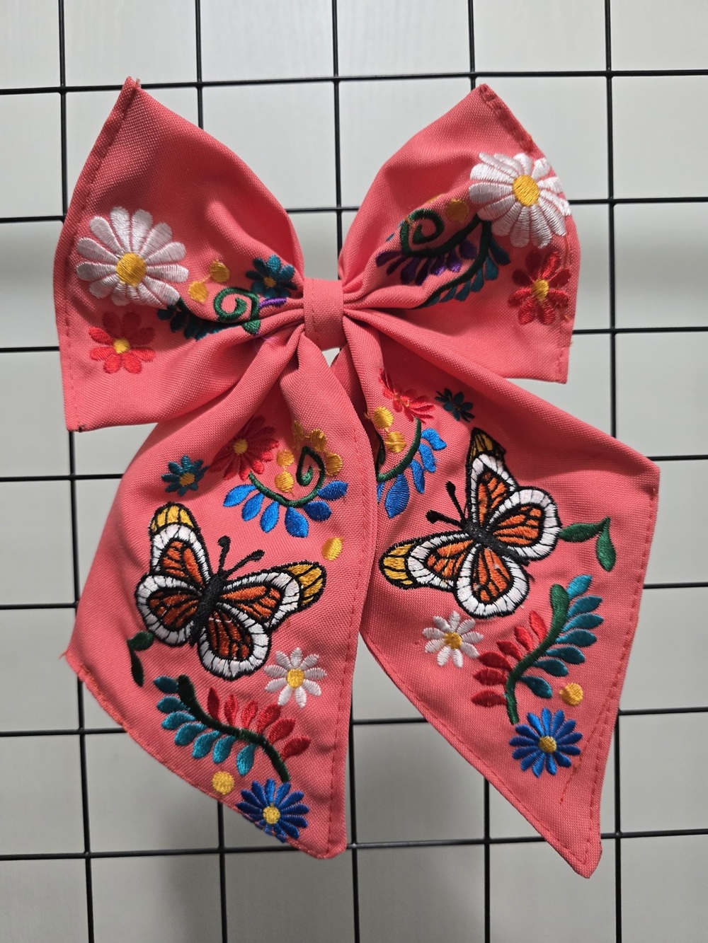 Embroidered Bow